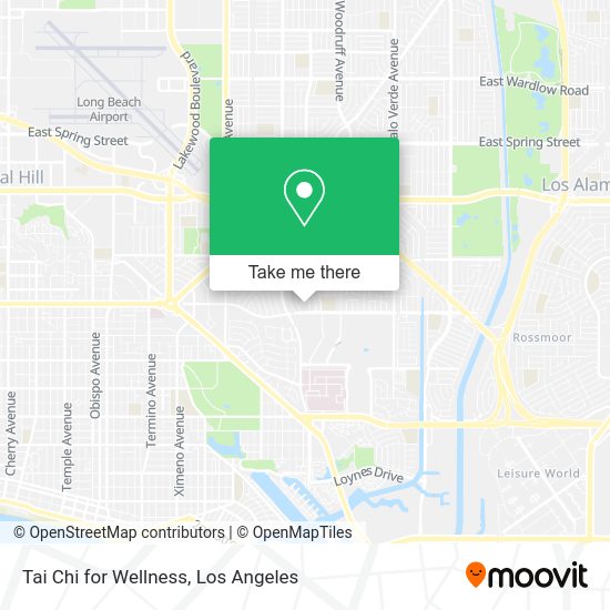 Tai Chi for Wellness map