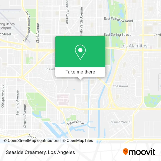 Seaside Creamery map