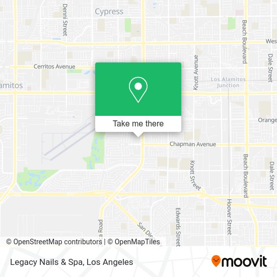 Legacy Nails & Spa map