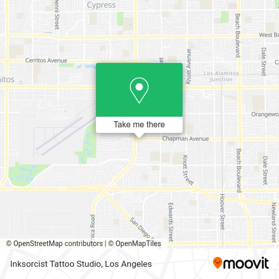 Inksorcist Tattoo Studio map