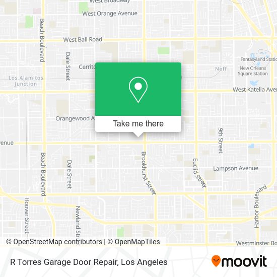 Mapa de R Torres Garage Door Repair