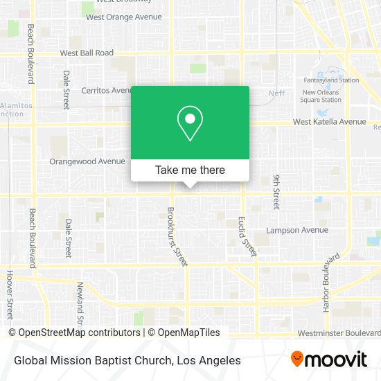 Mapa de Global Mission Baptist Church
