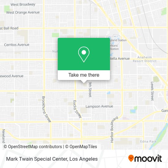 Mapa de Mark Twain Special Center