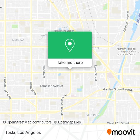 Mapa de Tesla