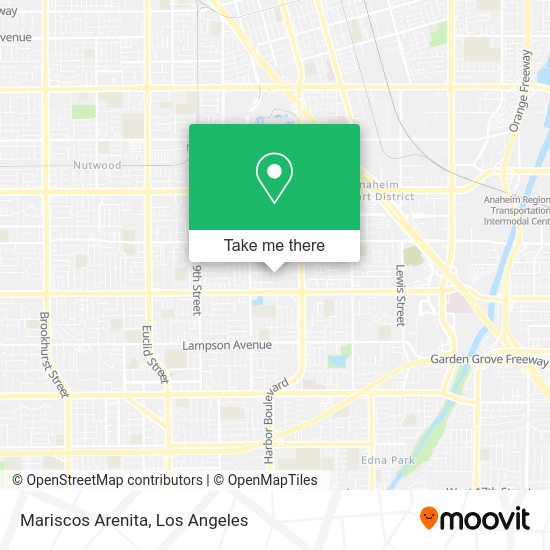 Mariscos Arenita map