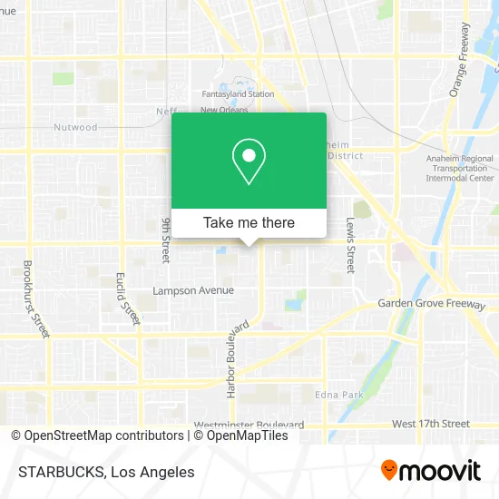 STARBUCKS map