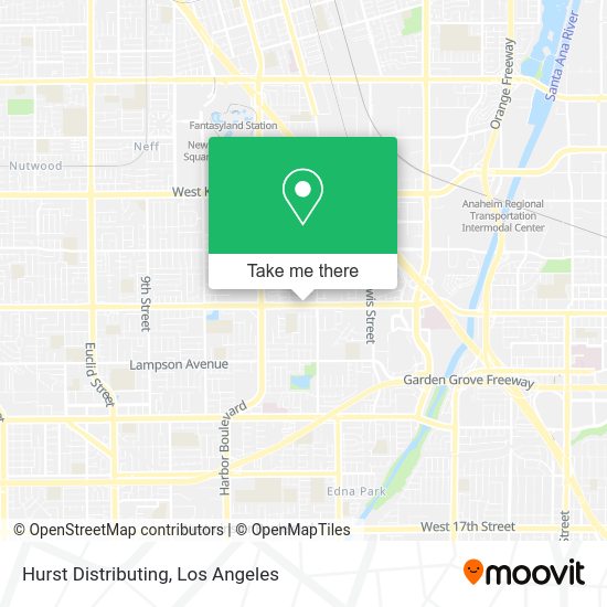 Mapa de Hurst Distributing