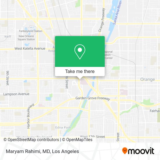 Maryam Rahimi, MD map