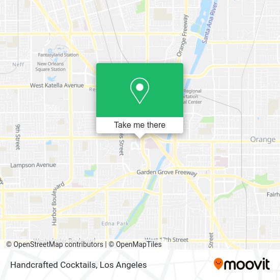 Handcrafted Cocktails map