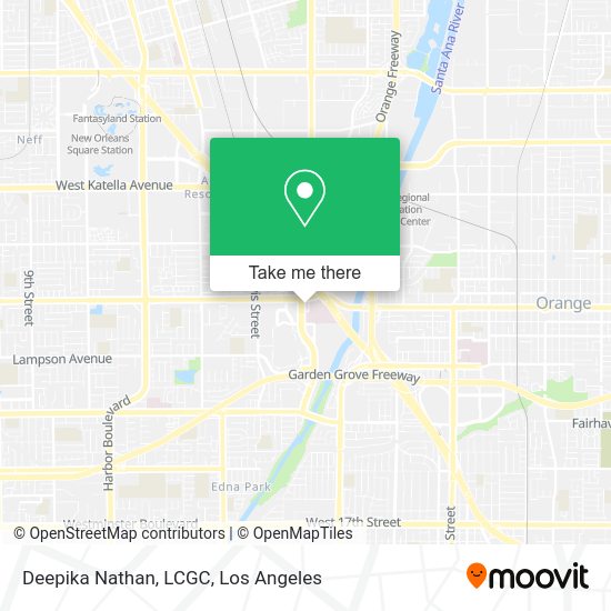 Deepika Nathan, LCGC map