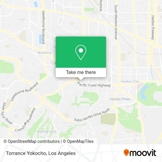 Torrance Yokocho map