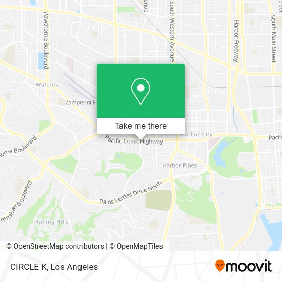 Mapa de CIRCLE K