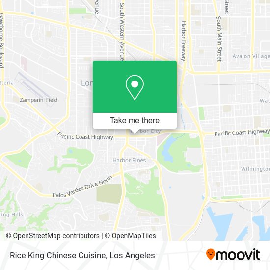 Rice King Chinese Cuisine map