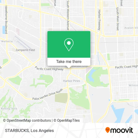 STARBUCKS map