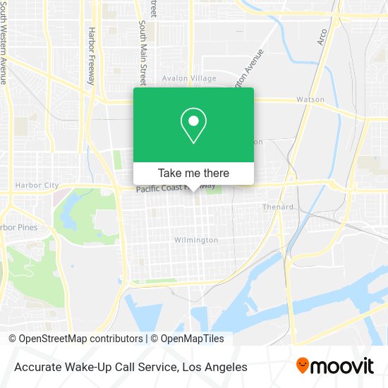 Accurate Wake-Up Call Service map