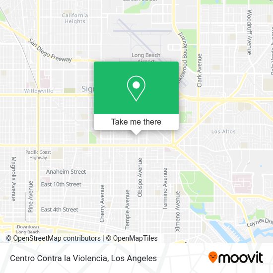 Mapa de Centro Contra la Violencia