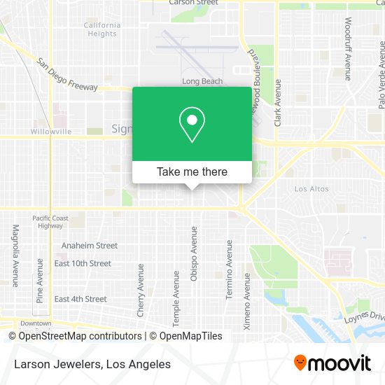 Mapa de Larson Jewelers