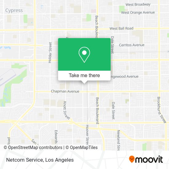 Mapa de Netcom Service