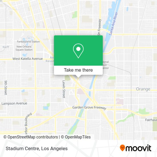 Mapa de Stadium Centre