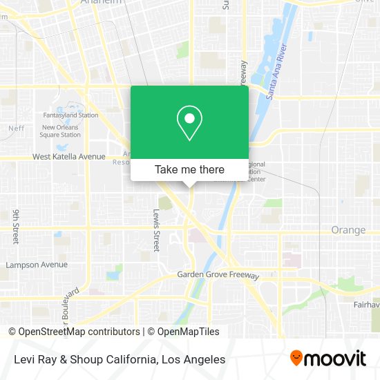 Levi Ray & Shoup California map