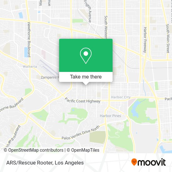 ARS/Rescue Rooter map