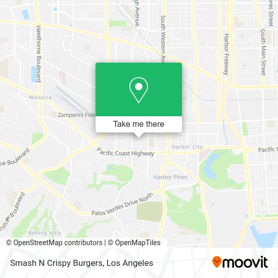 Smash N Crispy Burgers map