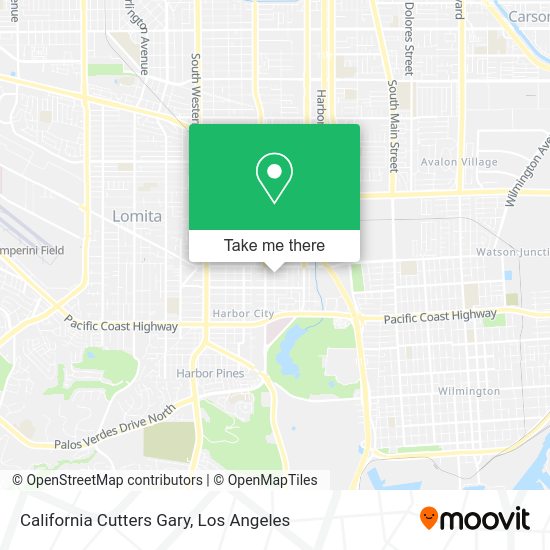 California Cutters Gary map