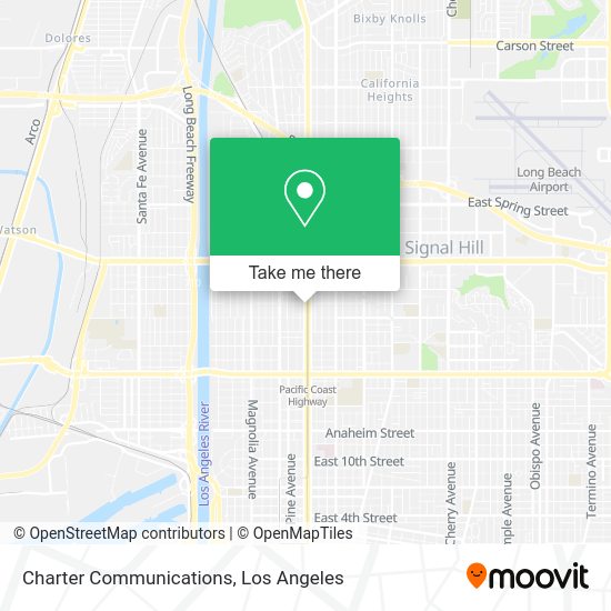 Charter Communications map
