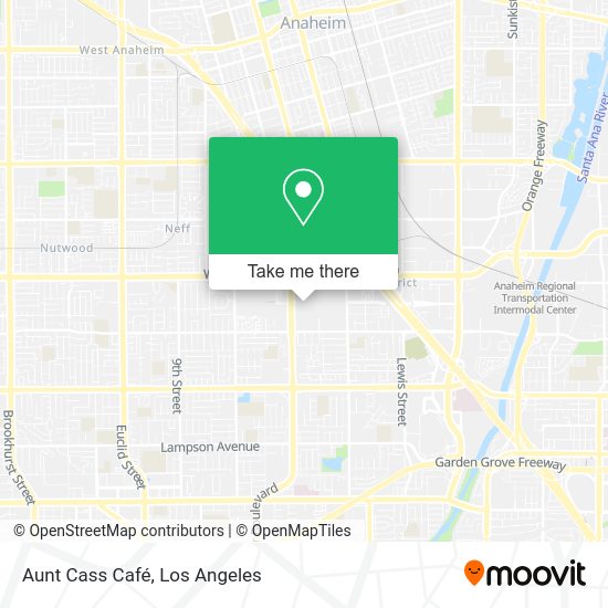 Aunt Cass Café map