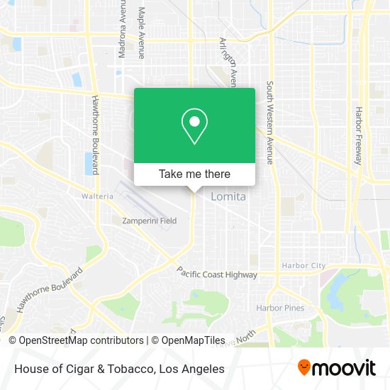 House of Cigar & Tobacco map