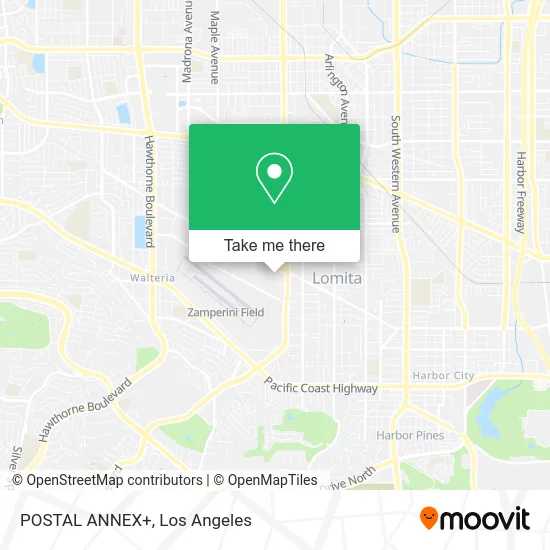 Mapa de POSTAL ANNEX+