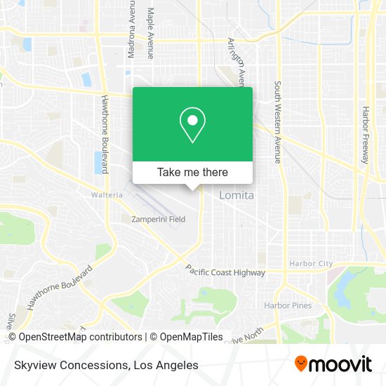 Skyview Concessions map
