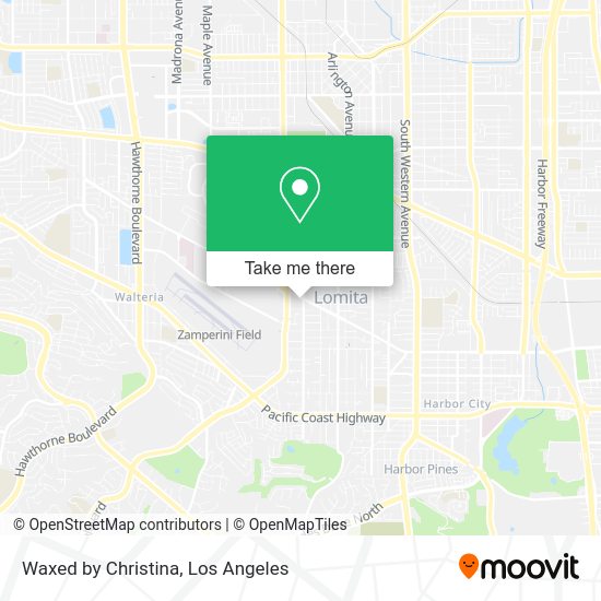 Waxed by Christina map
