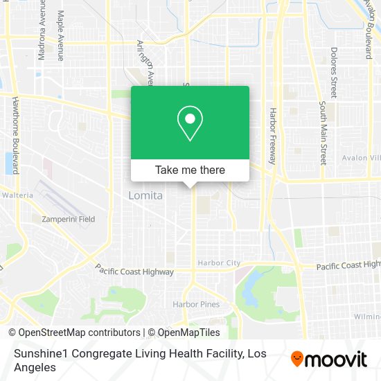 Mapa de Sunshine1 Congregate Living Health Facility