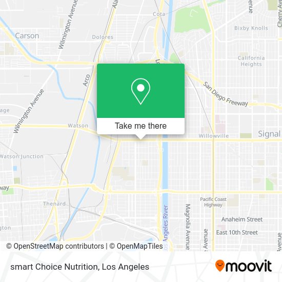smart Choice Nutrition map