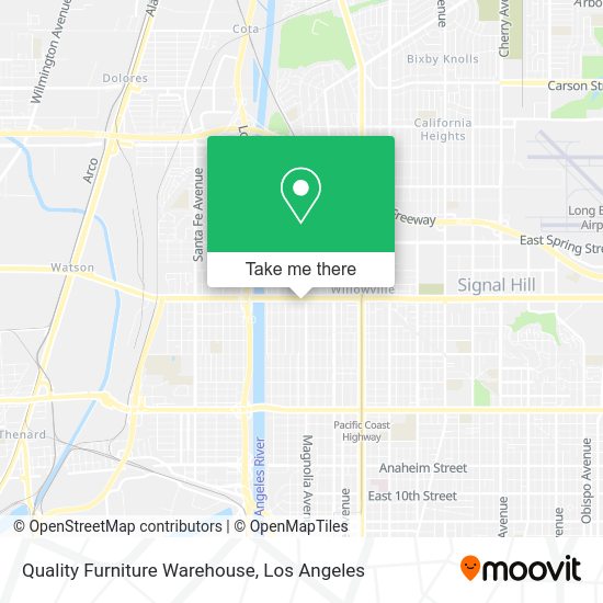 Quality Furniture Warehouse map