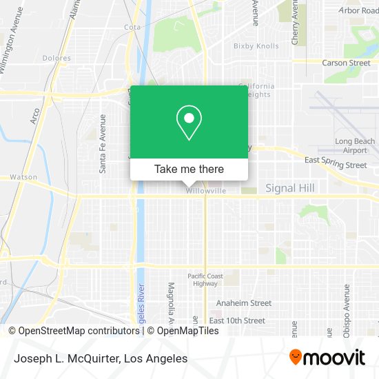 Joseph L. McQuirter map
