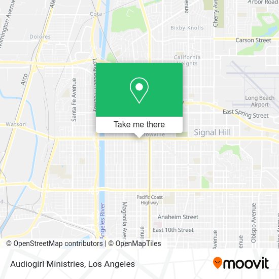 Audiogirl Ministries map