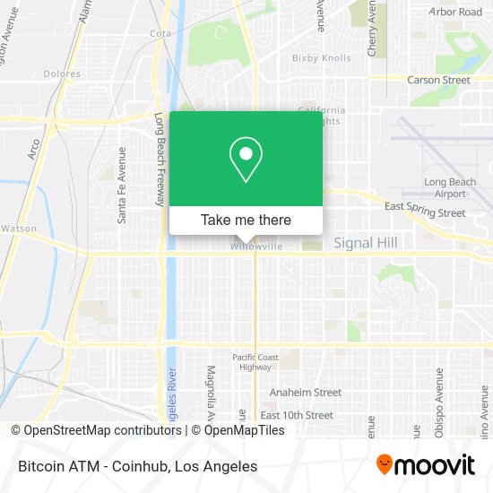 Mapa de Bitcoin ATM - Coinhub