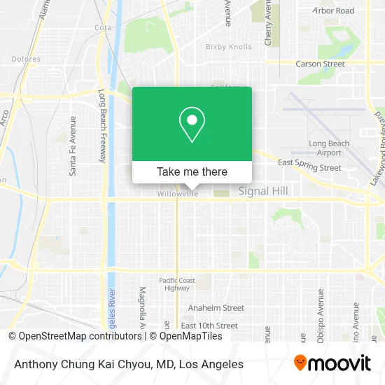 Anthony Chung Kai Chyou, MD map