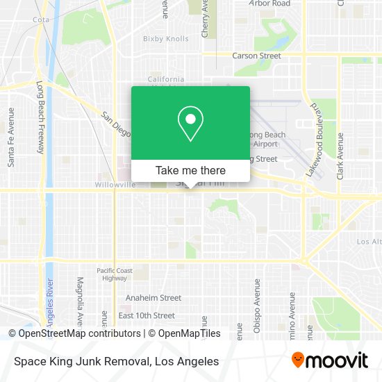 Space King Junk Removal map