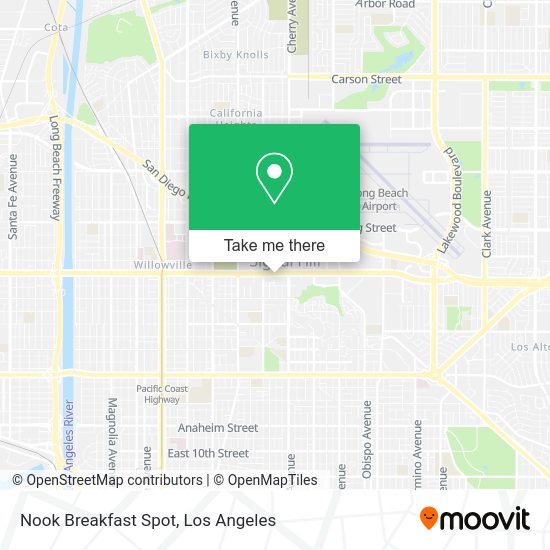 Nook Breakfast Spot map