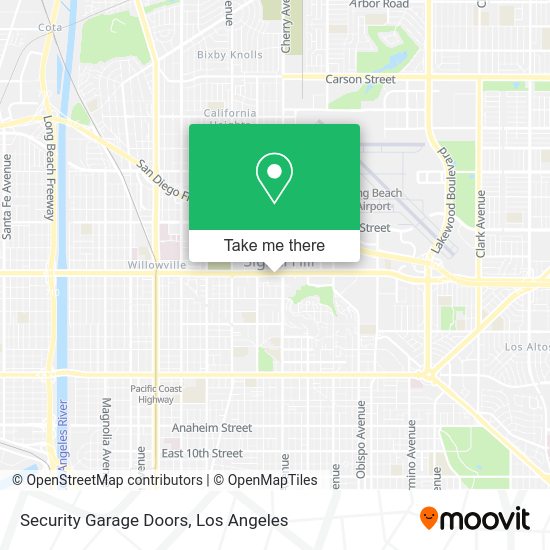 Security Garage Doors map