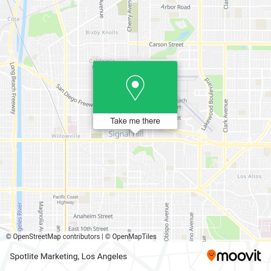 Spotlite Marketing map