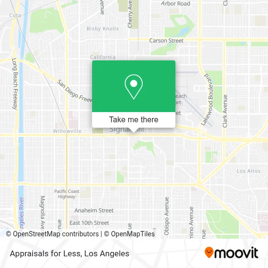 Appraisals for Less map