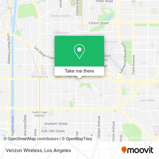 Verizon Wireless map