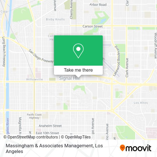 Massingham & Associates Management map