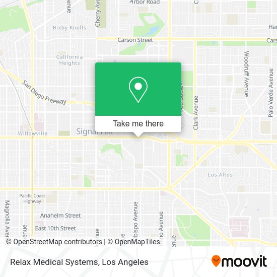 Relax Medical Systems map