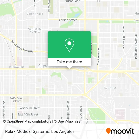 Relax Medical Systems map
