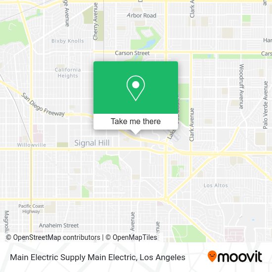 Mapa de Main Electric Supply Main Electric